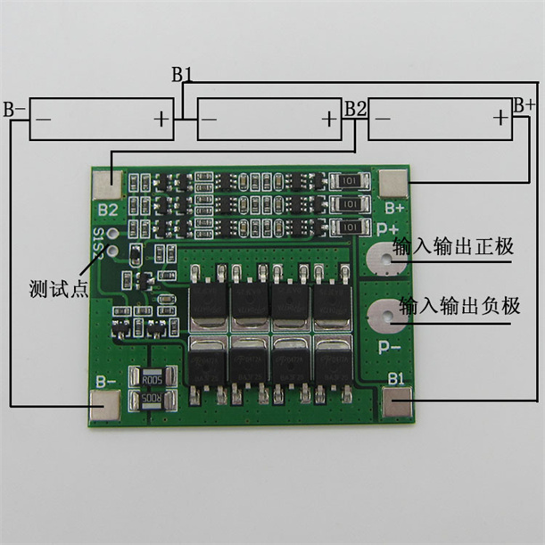 電池保護(hù)板BMS系統(tǒng)功能說明